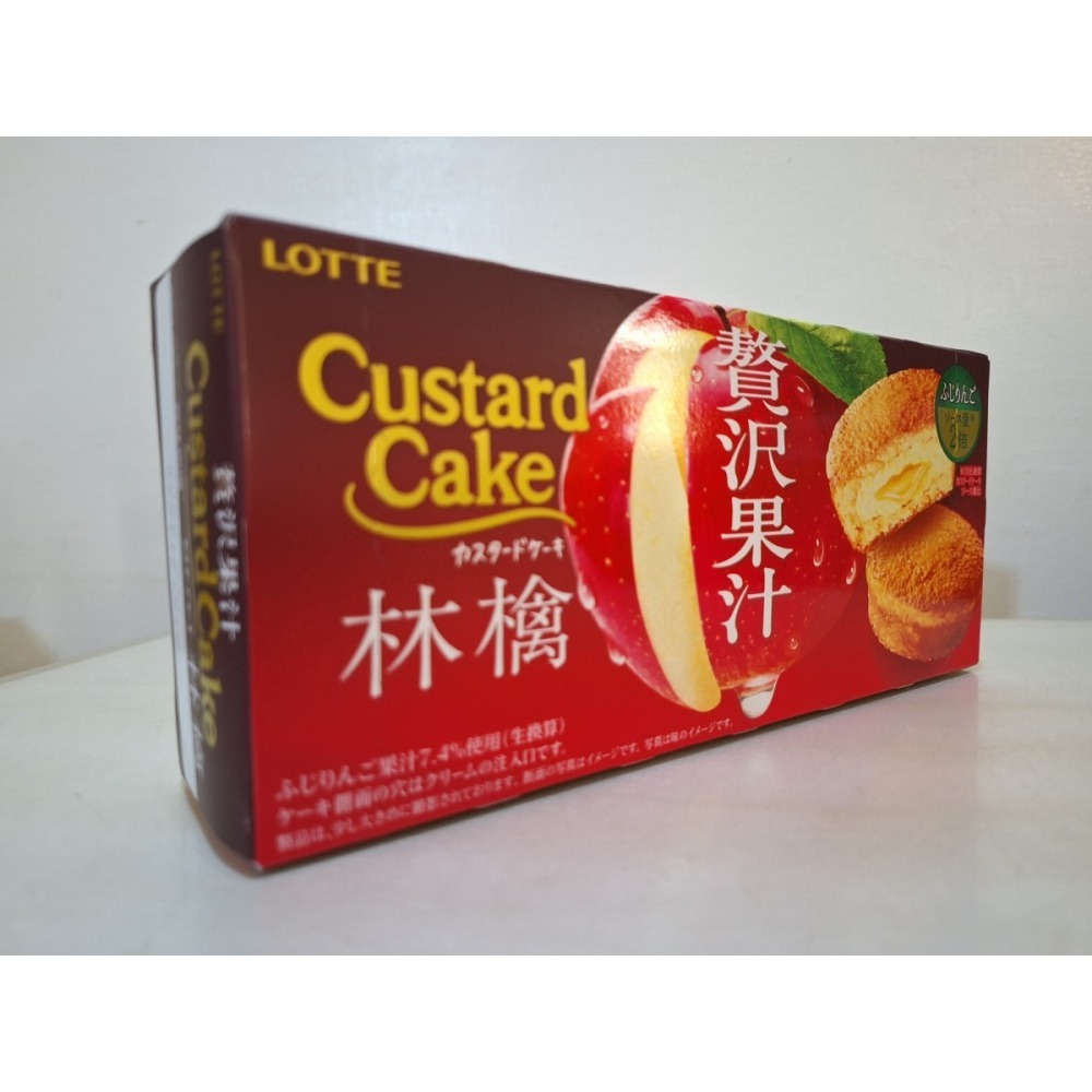 【築夢花世界】-COSTCO 好市多代購 LOTTE 樂天 卡士達派 奢華蘋果風味 29公克 X 6入 X 5盒-細節圖2