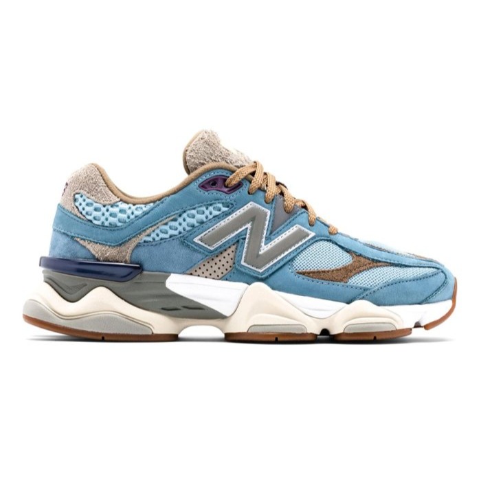 《Value》New Balance NB 9060 藍色 水藍 藍棕 咖啡藍 經典 厚底 老爹鞋 U9060BD1-細節圖2