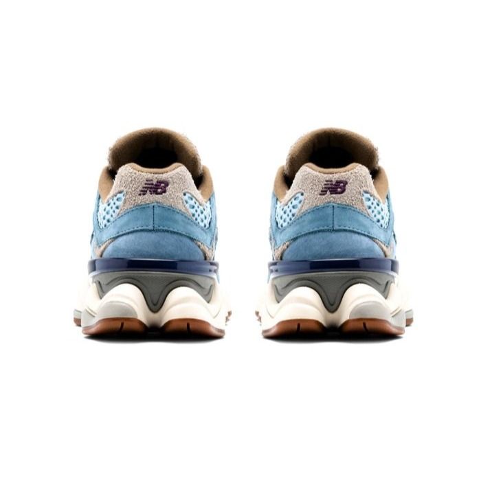 《Value》New Balance NB 9060 藍色 水藍 藍棕 咖啡藍 經典 厚底 老爹鞋 U9060BD1-細節圖5