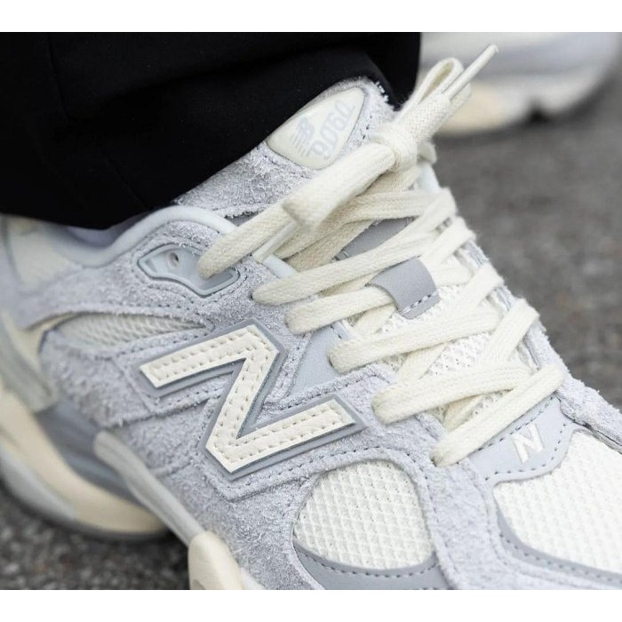 《Value》New Balance 9060 白色 米白 白灰 厚底 增高 情侶鞋 休閒鞋 老爹鞋 U9060HSA-細節圖5