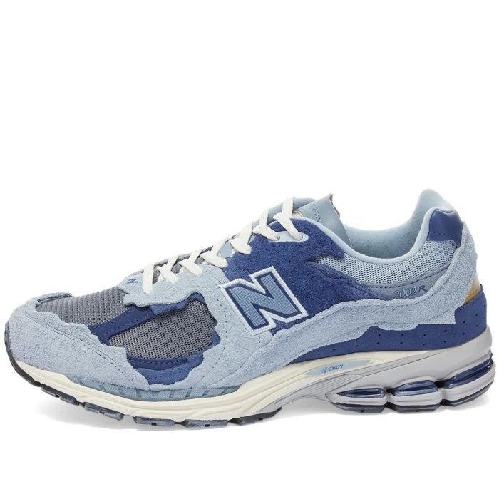 《Value》New Balance 2002R 藍色 深藍 水藍 慢跑鞋 復古 麂皮 仿舊 M2002RDI-細節圖4
