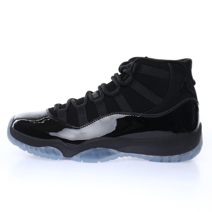 《Value》Air Jordan 11Concord AJ11 全黑 黑魂 漆皮 經典 籃球鞋 378037-005-細節圖2