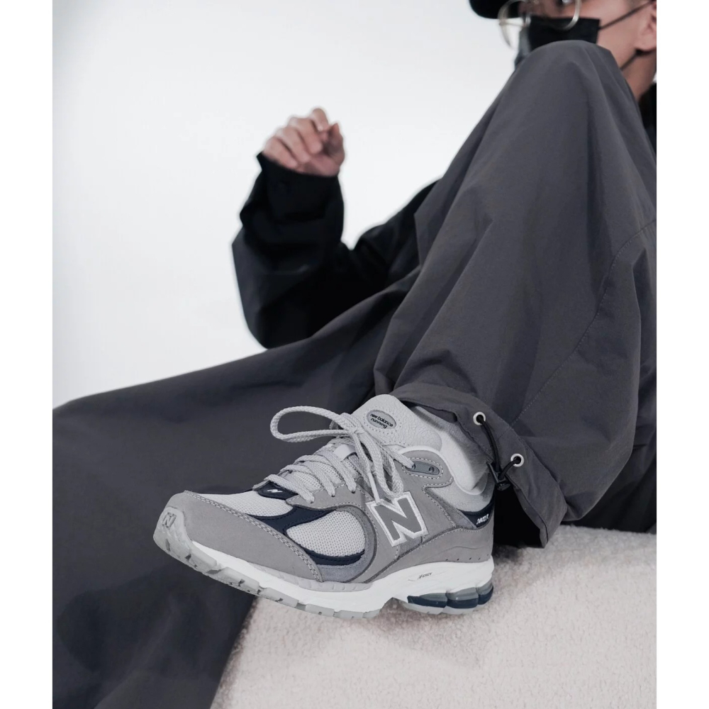 《Value》New Balance 2002 灰色 淺灰 藍色 復古 氣墊 透氣 跑步鞋 情侶鞋 M2002RTH-細節圖2
