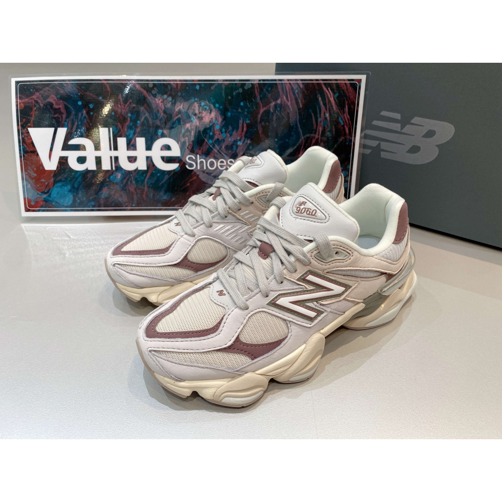 Value》New Balance 9060 米白卡其咖啡色慢跑鞋運動鞋休閒鞋奶茶棕