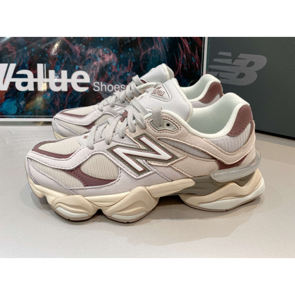 《Value》New Balance 9060 米白 卡其 咖啡色 慢跑鞋 運動鞋 休閒鞋 奶茶棕 U9060FNA-細節圖2