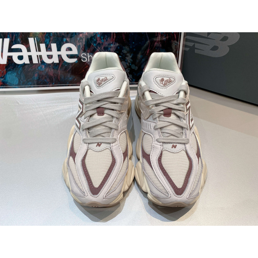 《Value》New Balance 9060 米白 卡其 咖啡色 慢跑鞋 運動鞋 休閒鞋 奶茶棕 U9060FNA-細節圖4