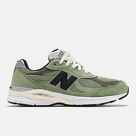 《Value》NEW BALANCE M990V3 綠色 橄欖綠 灰黑 復古 麂皮 穿搭 慢跑鞋 休閒鞋 M990JD3-細節圖2
