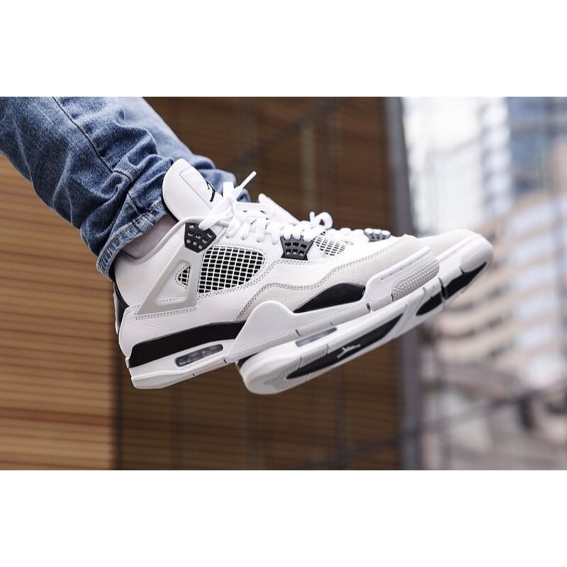 《Value》Nike Jordan 4 Military Black 黑白灰 熊貓 白水泥 喬丹 DH6927-111