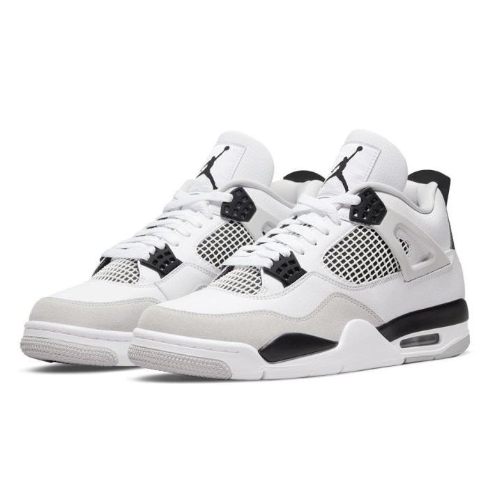 《Value》Nike Jordan 4 Military Black 黑白灰 熊貓 白水泥 喬丹 DH6927-111-細節圖2