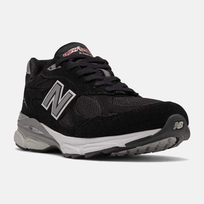 《Value》New Balance 990 黑色 黑色 黑白 黑灰 日系 復古 休閒鞋 百搭 慢跑鞋 M990BS3-細節圖4