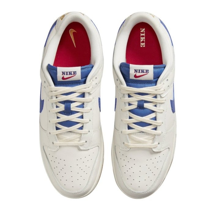 《Value》Nike Dunk Low SE 白色 米白 奶油 膠底 藍色 水藍 愛琴海 低筒 DX3198-133-細節圖5