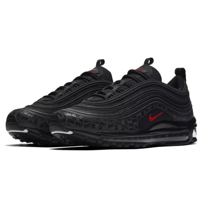 《Value》NIKE AIR MAX 97 3M 黑色 全黑 文字 反光 氣墊 慢跑鞋 男女 AR4259-001-細節圖2