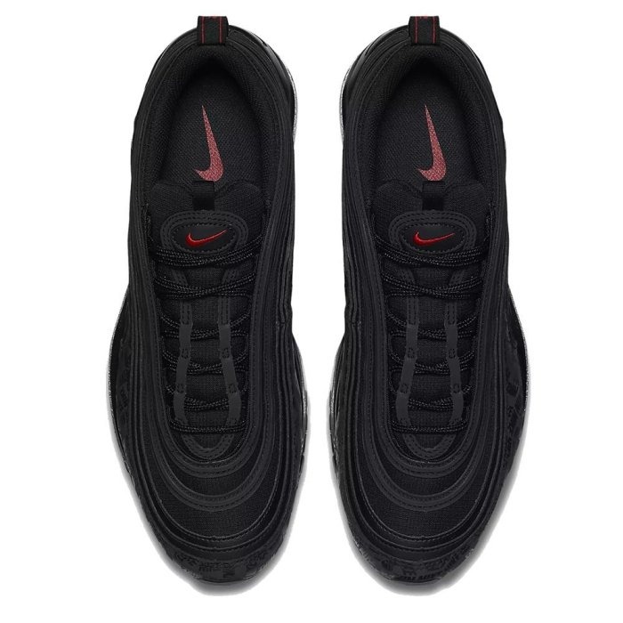 《Value》NIKE AIR MAX 97 3M 黑色 全黑 文字 反光 氣墊 慢跑鞋 男女 AR4259-001-細節圖5