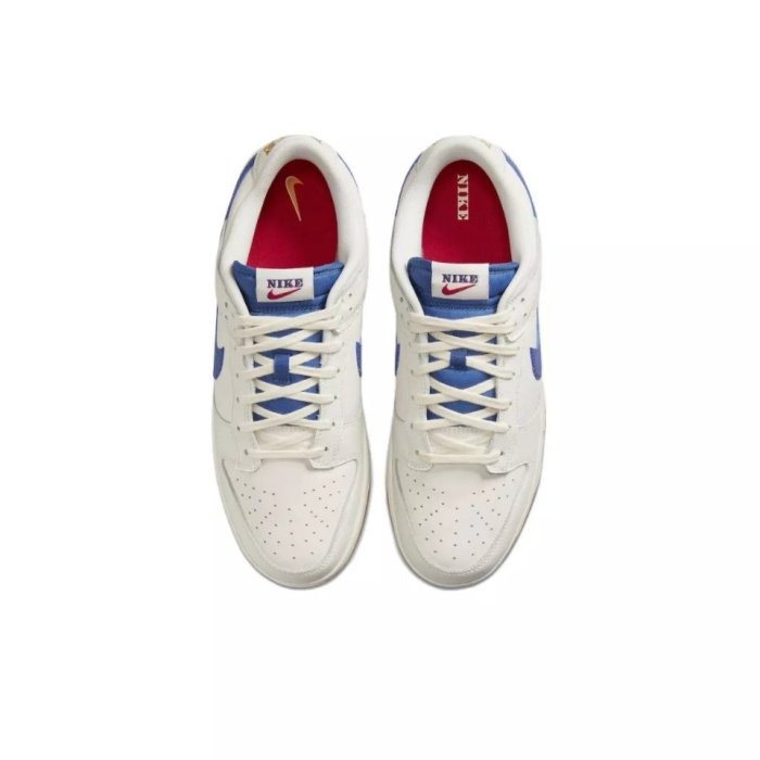 《Value》NIKE DUNK LOW SE SAIL BLUE 奶油白 白色 米白 藍色 DX3198-133-細節圖3