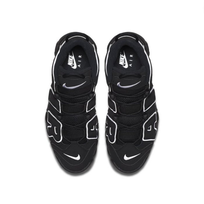 《Value》Nike Air More Uptempo OG 黑色 黑白 氣墊 經典 高筒 男女 414962-002-細節圖3
