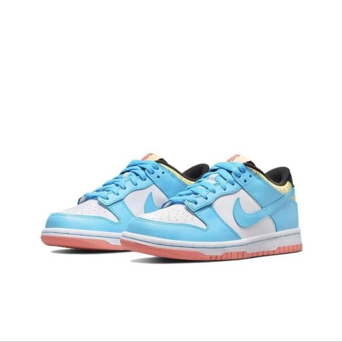 《Value》Nike Dunk Low 白色 白藍 水藍 歐文 低筒 休閒 穿搭 滑板鞋 情侶鞋 DN4179-400-細節圖2