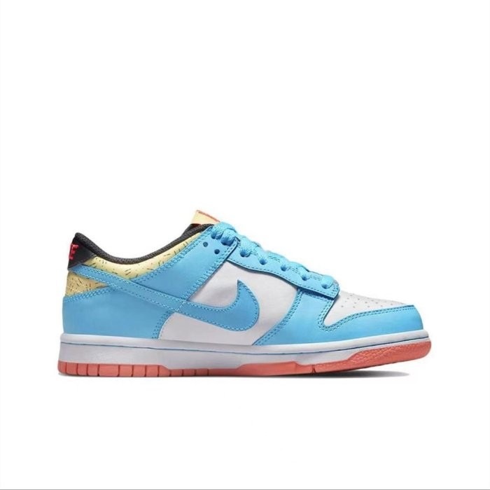 《Value》Nike Dunk Low 白色 白藍 水藍 歐文 低筒 休閒 穿搭 滑板鞋 情侶鞋 DN4179-400-細節圖5