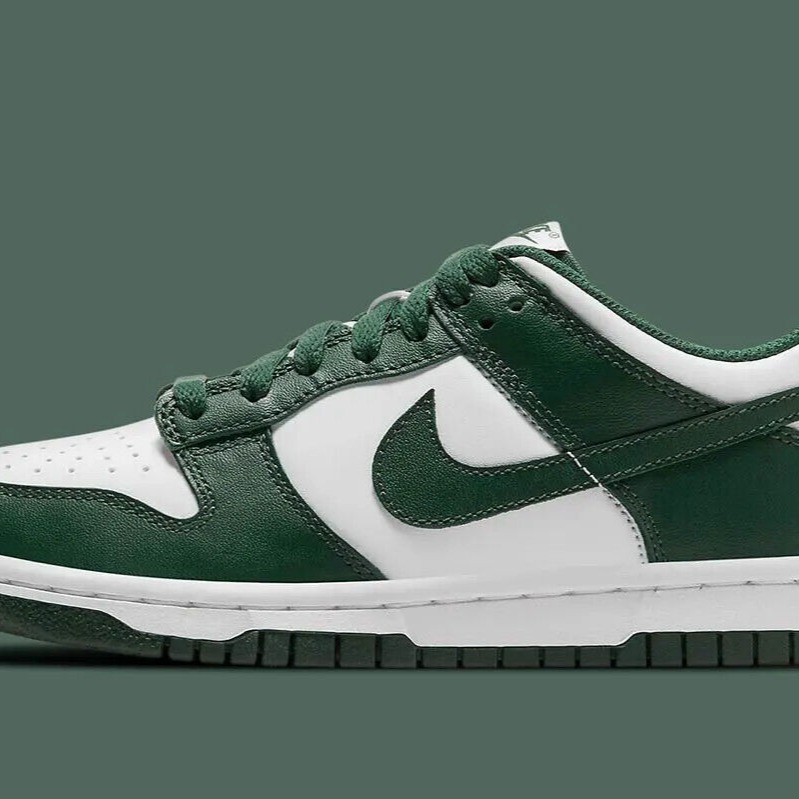 《Value》Nike Dunk Low Team Green 綠色 白綠 斯巴達 休閒穿搭 男女 CW1590-102-細節圖2