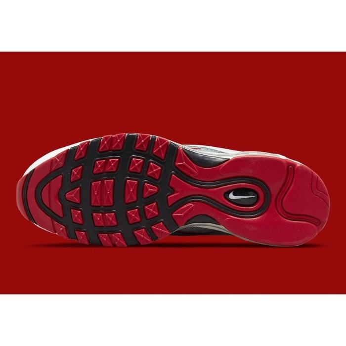 《Value》Nike Air Max 97 白銀 白紅 子彈 氣墊 運動 休閒鞋 慢跑鞋 男女 DM0027-100-細節圖7