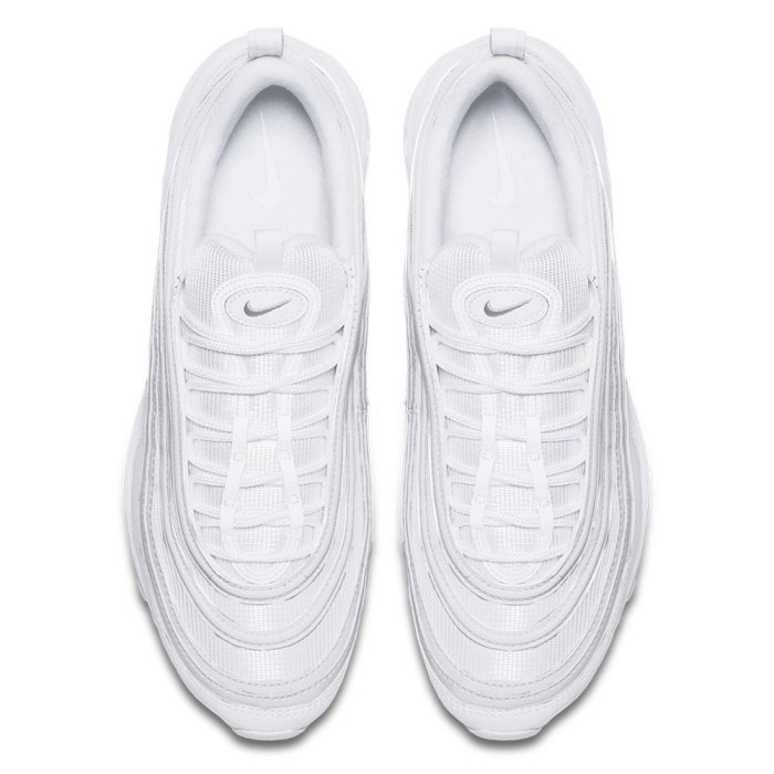 《Value》Nike Air Max 97 白色 全白 白灰 經典 氣墊 反光 慢跑鞋 男女 921826-101-細節圖6