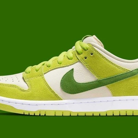 《Value》Nike SB Dunk Low 綠色 草綠 淺綠 青蘋果 低筒 滑板鞋 情侶鞋 DM0807-300-細節圖3