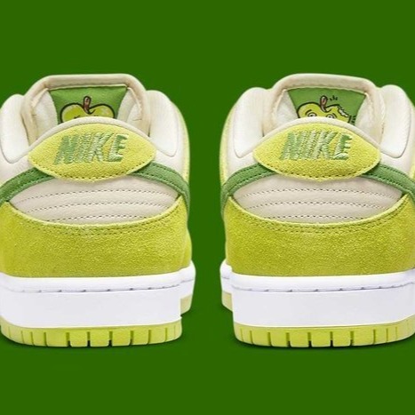 《Value》Nike SB Dunk Low 綠色 草綠 淺綠 青蘋果 低筒 滑板鞋 情侶鞋 DM0807-300-細節圖4