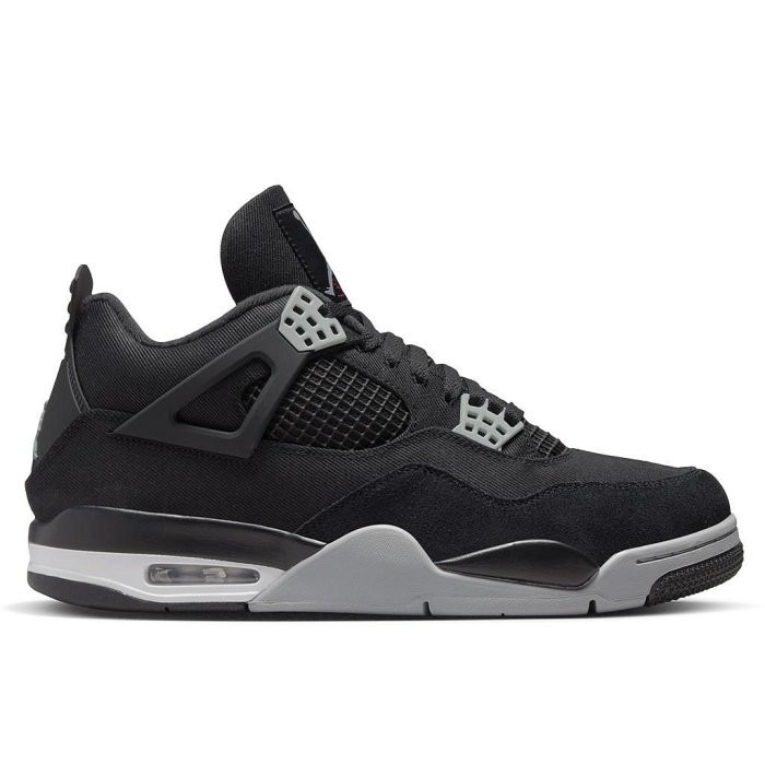 《Value》Jordan 4 Retro AJ4 黑色 黑灰 牛仔 氣墊 滑板鞋 穿搭 男女鞋 DH7138-006-細節圖4