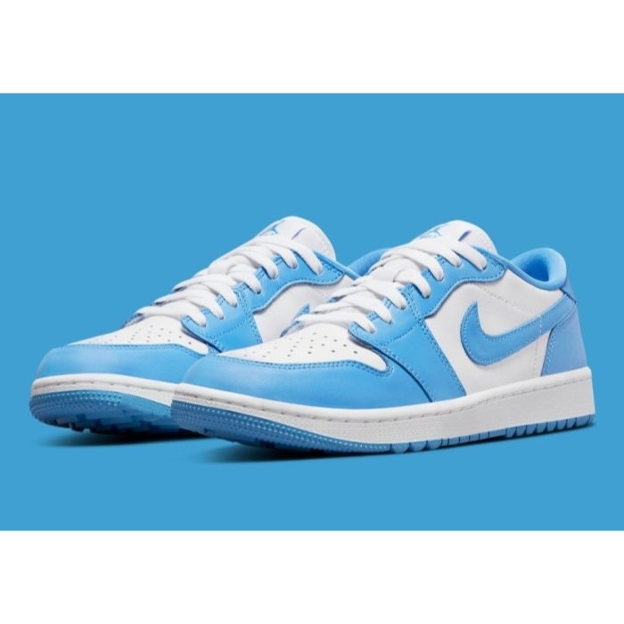 《Value》Nike Air Jordan 1 Low 北卡藍 白藍 水藍 低筒 喬丹 情侶鞋 DD9315-100-細節圖2