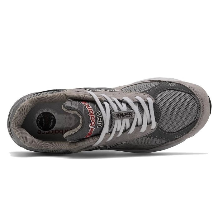 《Value》New Balance 990v3 灰色 元祖灰 麂皮 復古 經典 慢跑鞋  休閒鞋 M990GY3-細節圖5