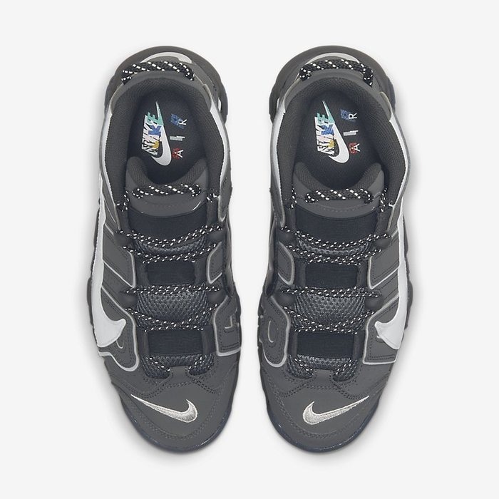 《Value》Nike Air More Uptempo 96 灰色 碳灰 鐵灰 大勾 籃球鞋 DQ5014-068-細節圖4