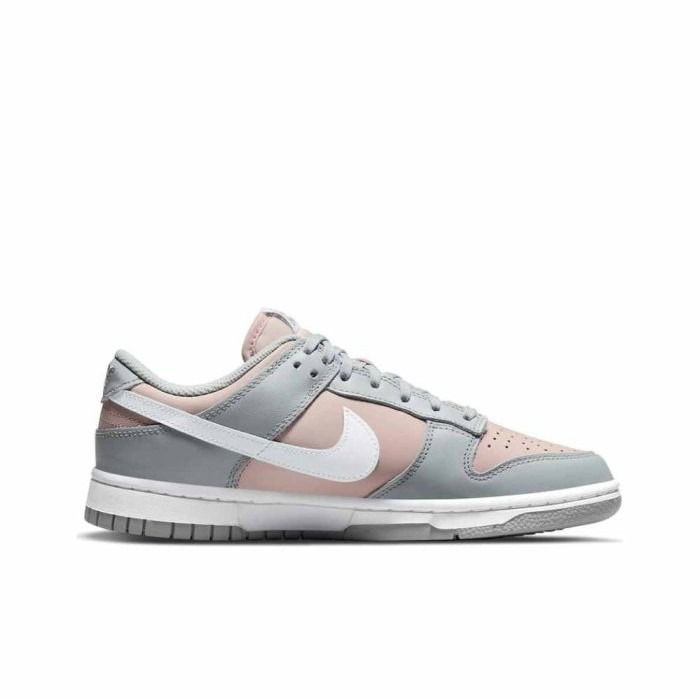 《Value》Nike Dunk Low 灰色 灰粉 白勾 低筒 穿搭 滑板鞋 休閒鞋 女鞋 DM8329-600-細節圖2