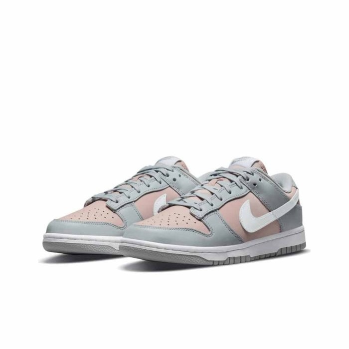 《Value》Nike Dunk Low 灰色 灰粉 白勾 低筒 穿搭 滑板鞋 休閒鞋 女鞋 DM8329-600-細節圖4