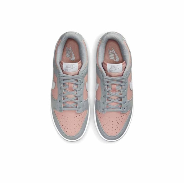 《Value》Nike Dunk Low 灰色 灰粉 白勾 低筒 穿搭 滑板鞋 休閒鞋 女鞋 DM8329-600-細節圖5