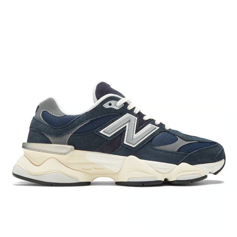 《Value》NEW BALANCE NB9060 藍色 深藍 藏青色 老爹鞋 增高 厚底 休閒鞋 U9060ECB-細節圖3