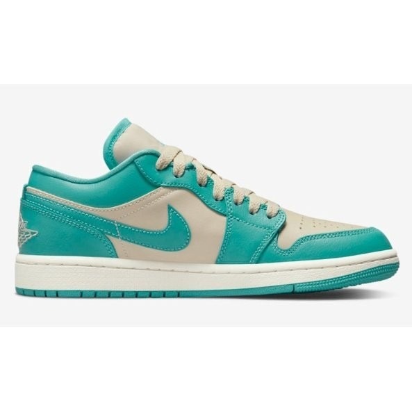 《Value》Nike Air Jordan 1 Low 灰色 白灰 灰綠 蒂芬妮綠 低筒 籃球鞋 DC0774-131-細節圖4