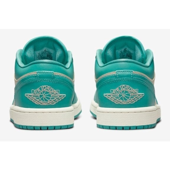 《Value》Nike Air Jordan 1 Low 灰色 白灰 灰綠 蒂芬妮綠 低筒 籃球鞋 DC0774-131-細節圖5