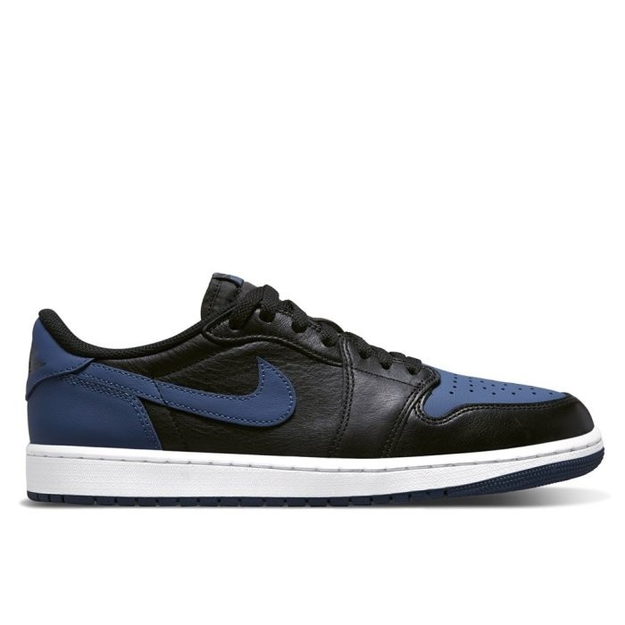 《Value》Nike Air Jordan 1 Low OG AJ1 低筒 運動 黑藍 皇家藍 CZ0790-041-細節圖2