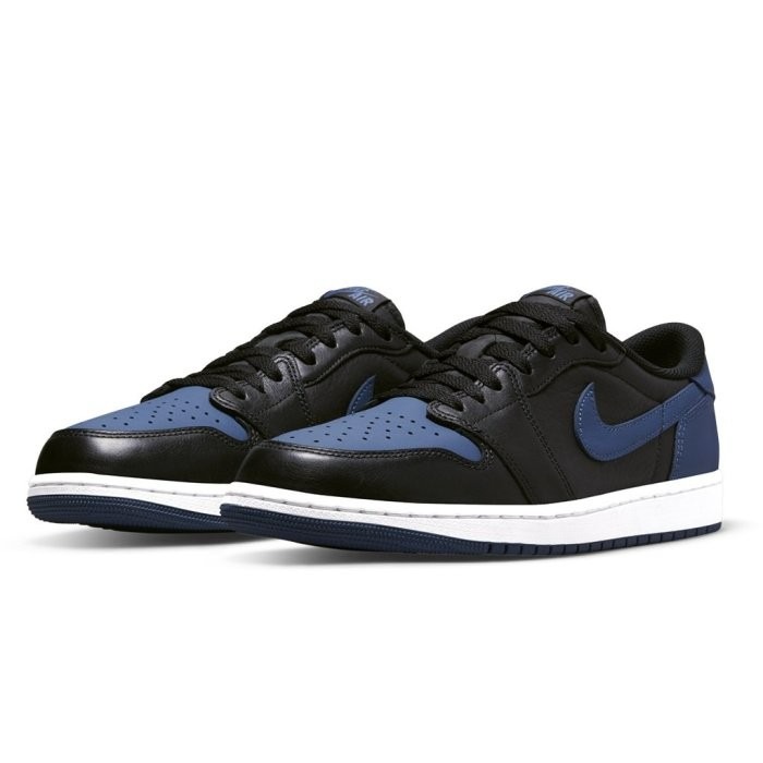 《Value》Nike Air Jordan 1 Low OG AJ1 低筒 運動 黑藍 皇家藍 CZ0790-041-細節圖4