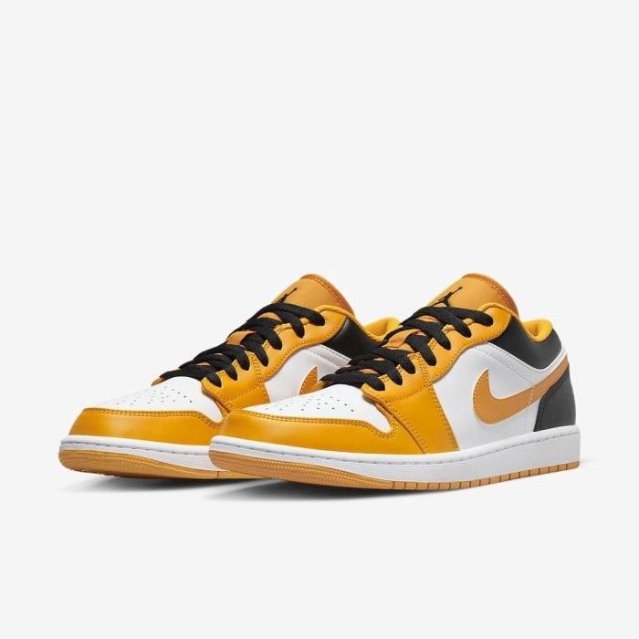《Value》Air Jordan 1 Low 黃色 白黃 黑黃 喬丹 低筒 滑板鞋 AJ1 553558-701-細節圖2