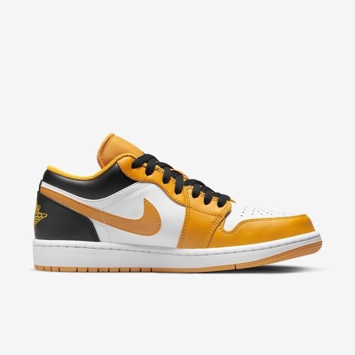《Value》Air Jordan 1 Low 黃色 白黃 黑黃 喬丹 低筒 滑板鞋 AJ1 553558-701-細節圖3