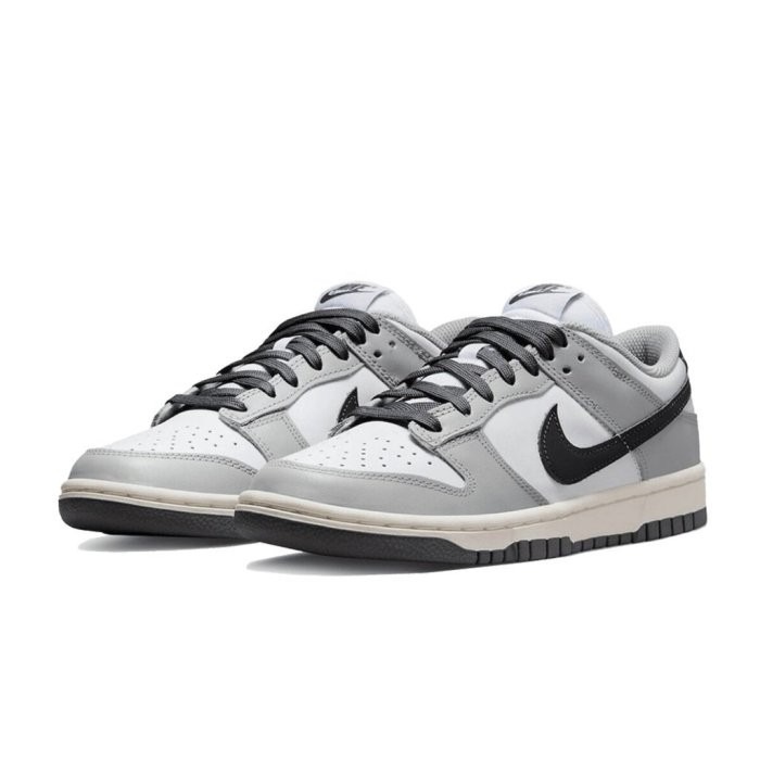 《Value》Nike Dunk Low 灰色 灰白 灰黑 黑勾 低筒 休閒 穿搭 百搭 情侶鞋 DD1503-117-細節圖4