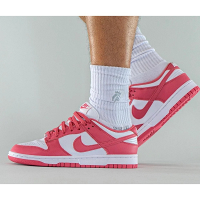 《Value》Nike Dunk Low Archeo Pink 粉白 白桃紅 玫瑰粉 滑板鞋 DD1503-111