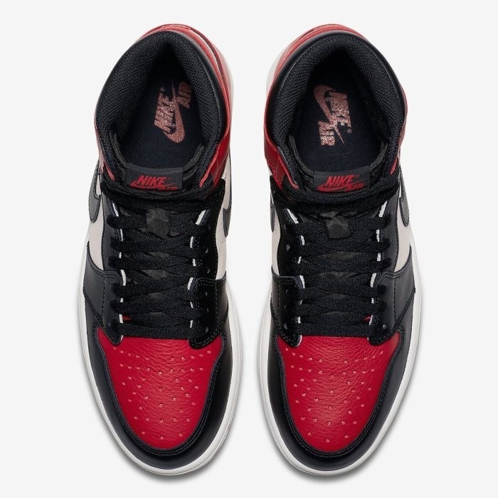 Value》Air Jordan 1 Retro High Bred Toe 黑紅黑腳趾高筒555088-610