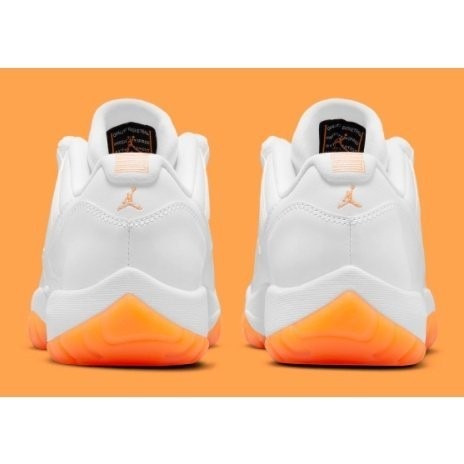 《Value》Air Jordan 11 Retro Low 白色 白橘 白橙 低筒 籃球鞋 男女 AH7860-139-細節圖7