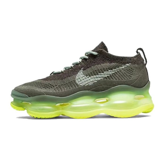 《Value》Nike Air Max Scorpion 黑色 黑綠 增高 厚底 氣墊 加厚 DJ4701-300-細節圖2