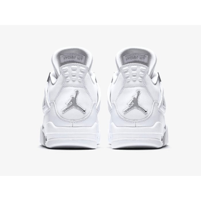 《Value》Air Jordan 4 Pure Money AJ4 純白 白色 百搭 銀扣 308497-100-細節圖6
