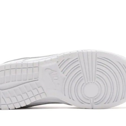 《Value》Nike Dunk Low Triple White 白 全白 小白鞋 皮革 滑板鞋 DD1503-109-細節圖5