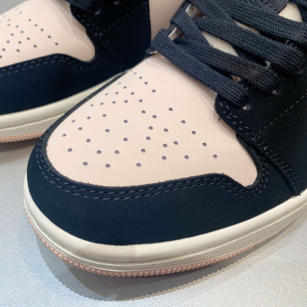《Value》Nike Air Jordan 1 Low ＂Guava lce＂ 黑粉 低筒 板鞋 DC0774-003-細節圖5