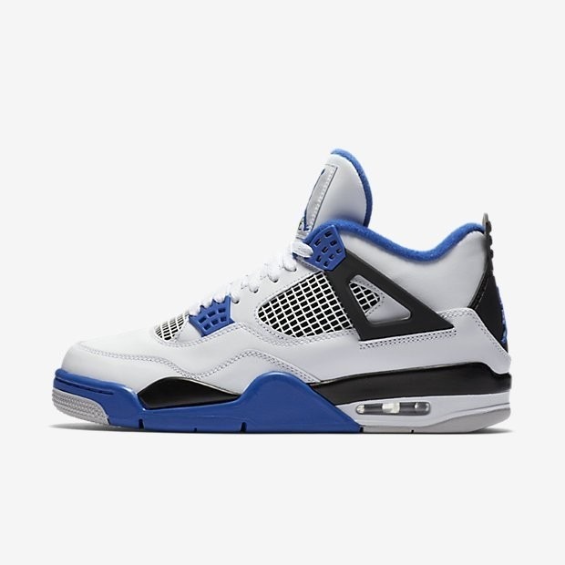 《Value》Air Jordan 4 Retro Motorsports 白藍 賽車藍 籃球鞋 308497-117-細節圖3