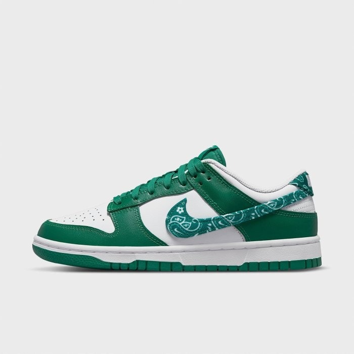 《Value》Nike Dunk Low Green Paisley 綠色 變形蟲 腰果花 滑板鞋 DH4401-102-細節圖2
